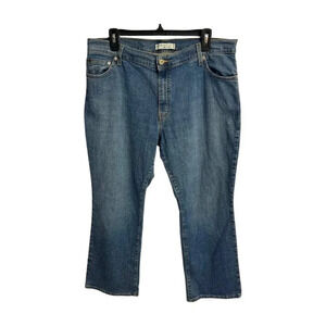 Levi’s 550 Relaxed Bootcut Jeans Women’s 16 Short Medium Wash Denim